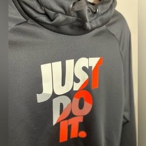 Nike Just Do It Dri-Fit Polyester Hoodie (M)